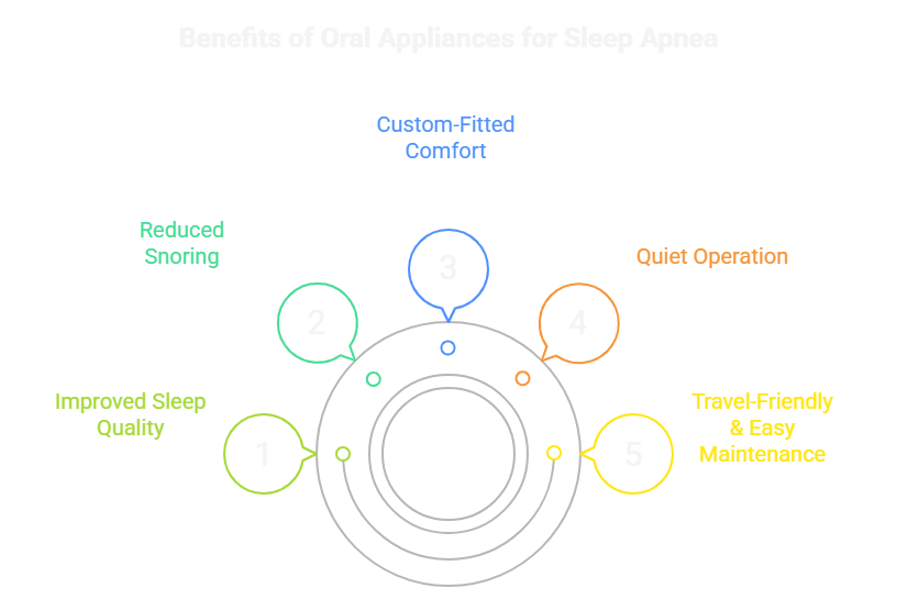 benefits of using oral appliances to improve sleep apnea